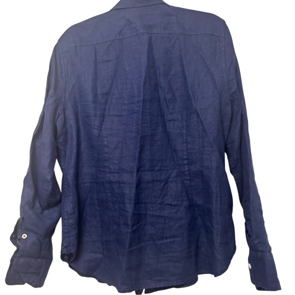 NWT J. Crew Garçon classic shirt in Baird McNutt Irish linen - Picture 5 of 5